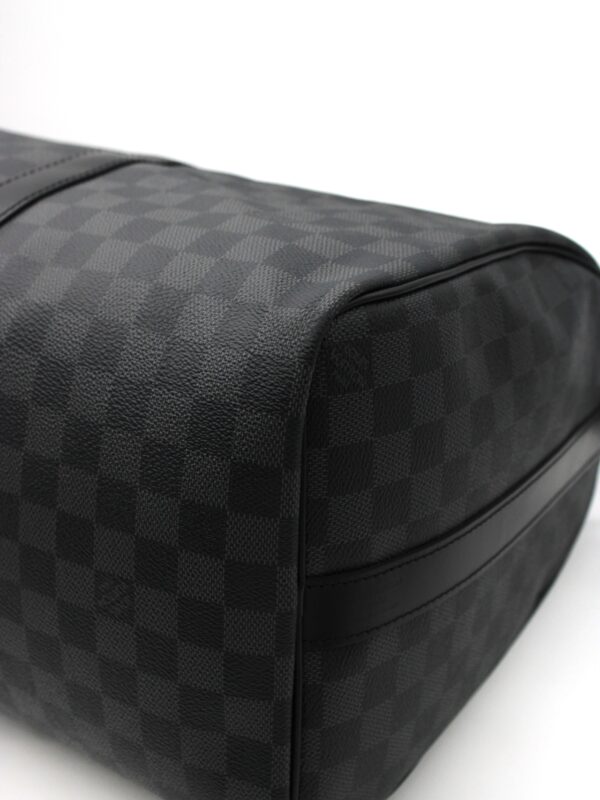 Keepall Louis Vuitton Bandouliere 45 in Damier Graphite