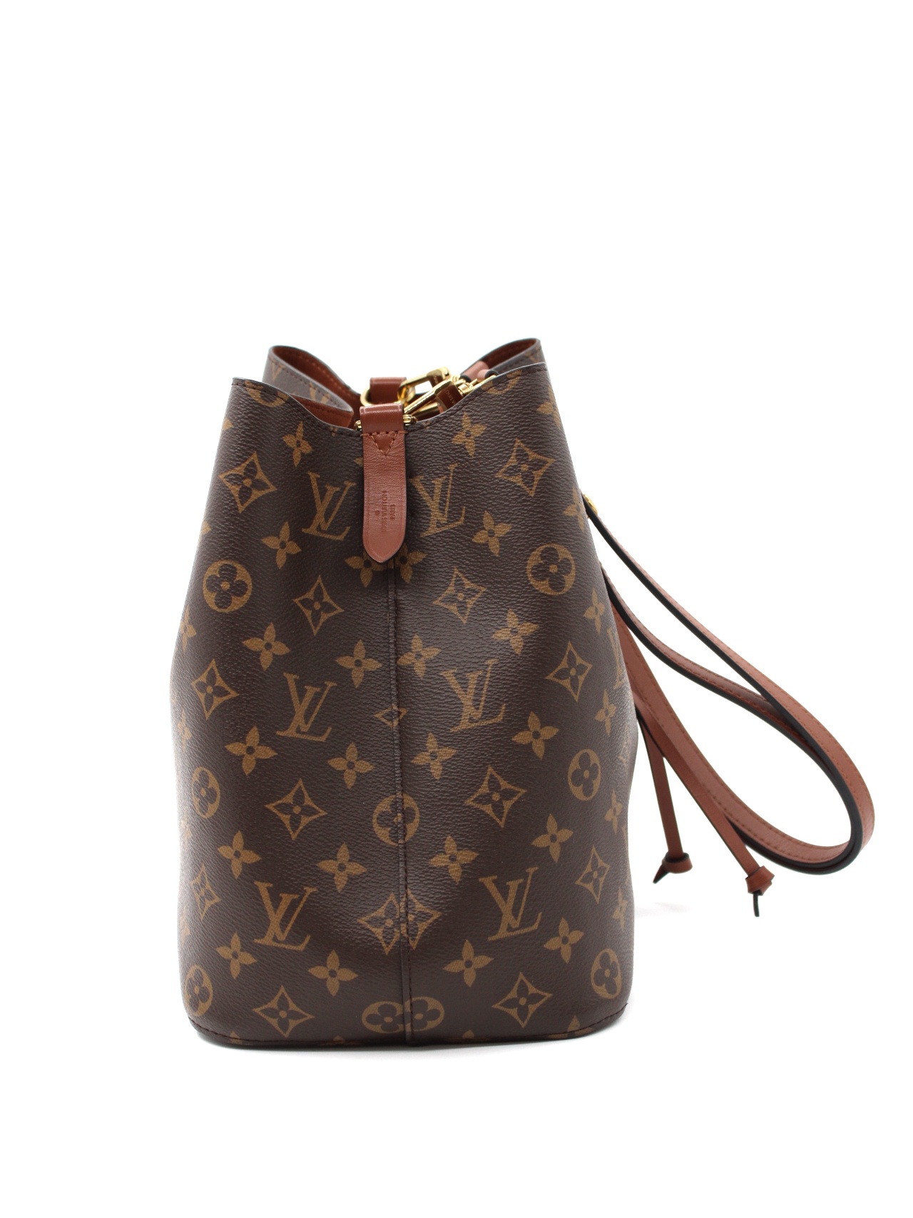 Borsa Louis Vuitton NéoNoé MM in monogram ed inserti marrone thumb