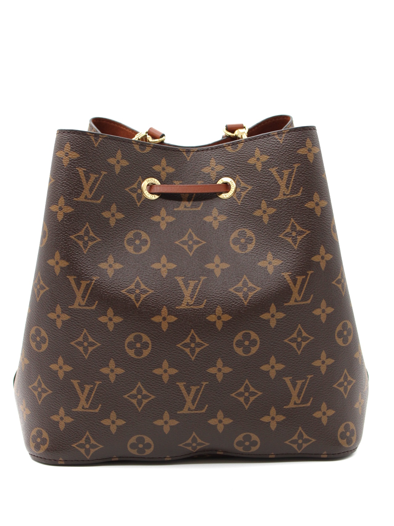 Borsa Louis Vuitton NéoNoé MM in monogram ed inserti marrone thumb