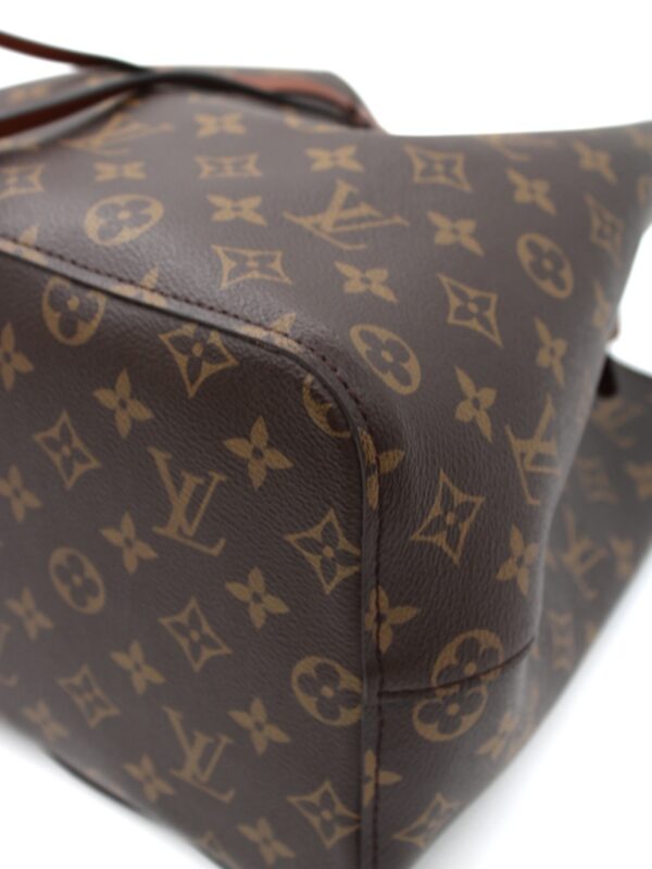 Borsa Louis Vuitton NéoNoé MM in monogram ed inserti marrone