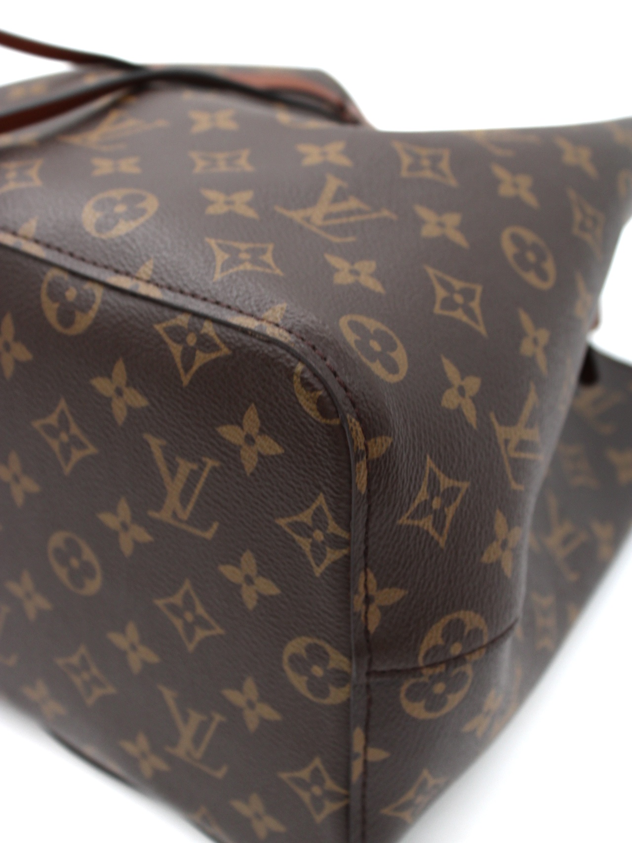 Borsa Louis Vuitton NéoNoé MM in monogram ed inserti marrone thumb