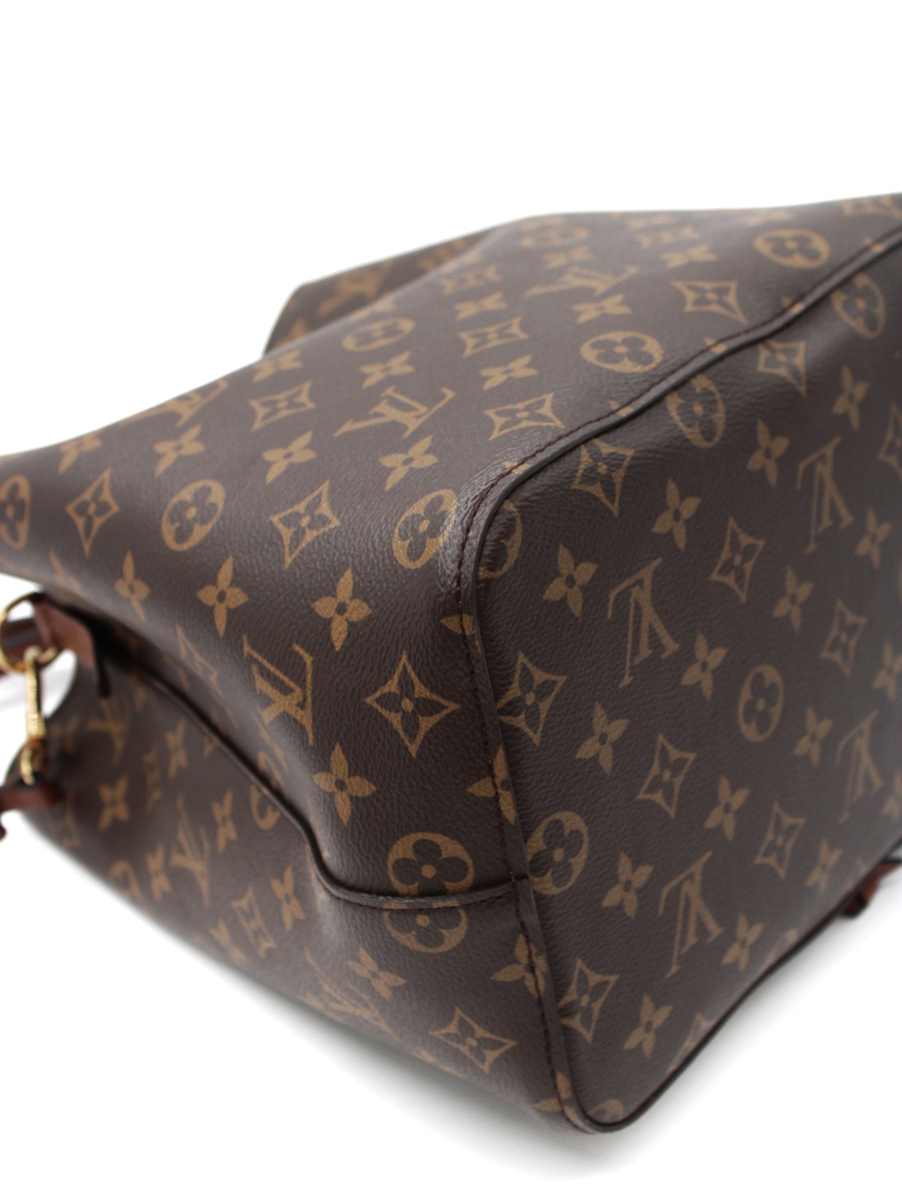 Borsa Louis Vuitton NéoNoé MM in monogram ed inserti marrone thumb
