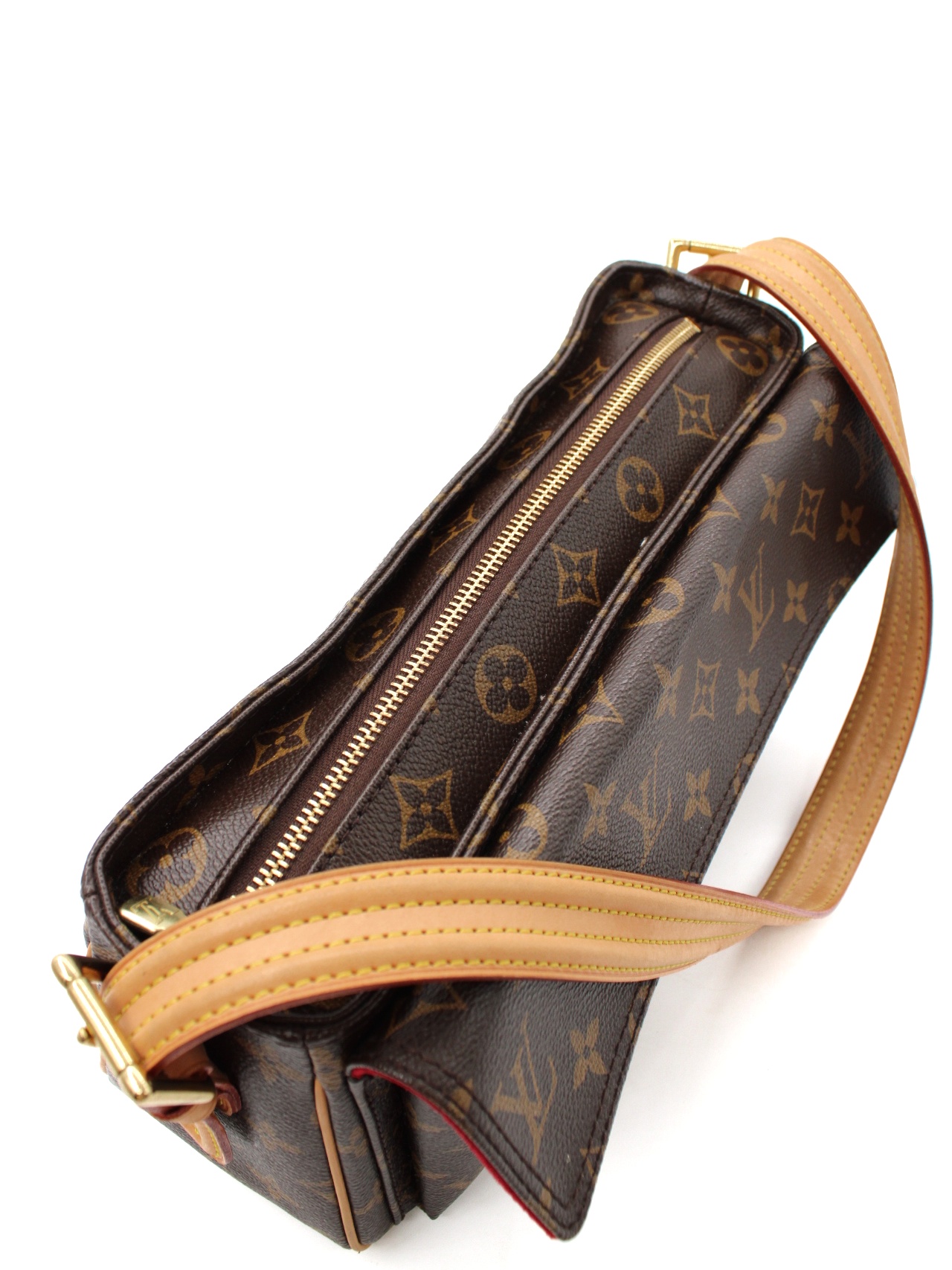 Borsa Louis Vuitton Vivacité in tela monogram thumb