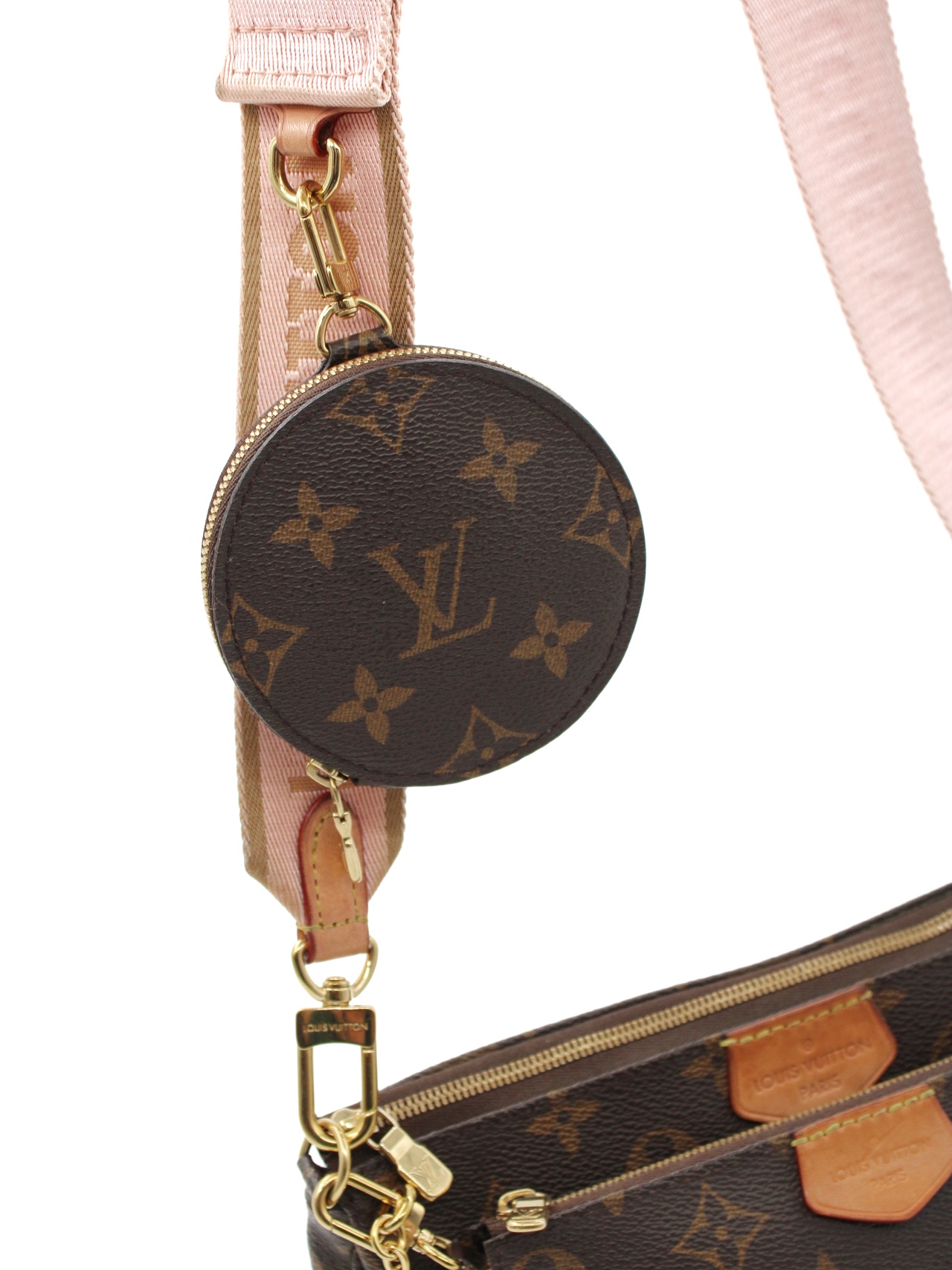 Louis Vuitton Multi pochette monogram rosa thumb