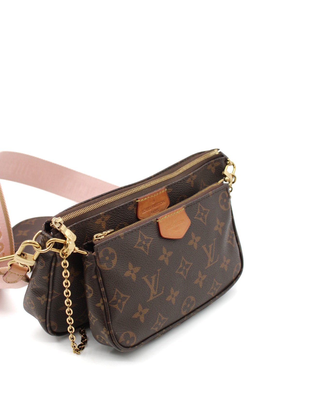 Louis Vuitton Multi pochette monogram rosa thumb