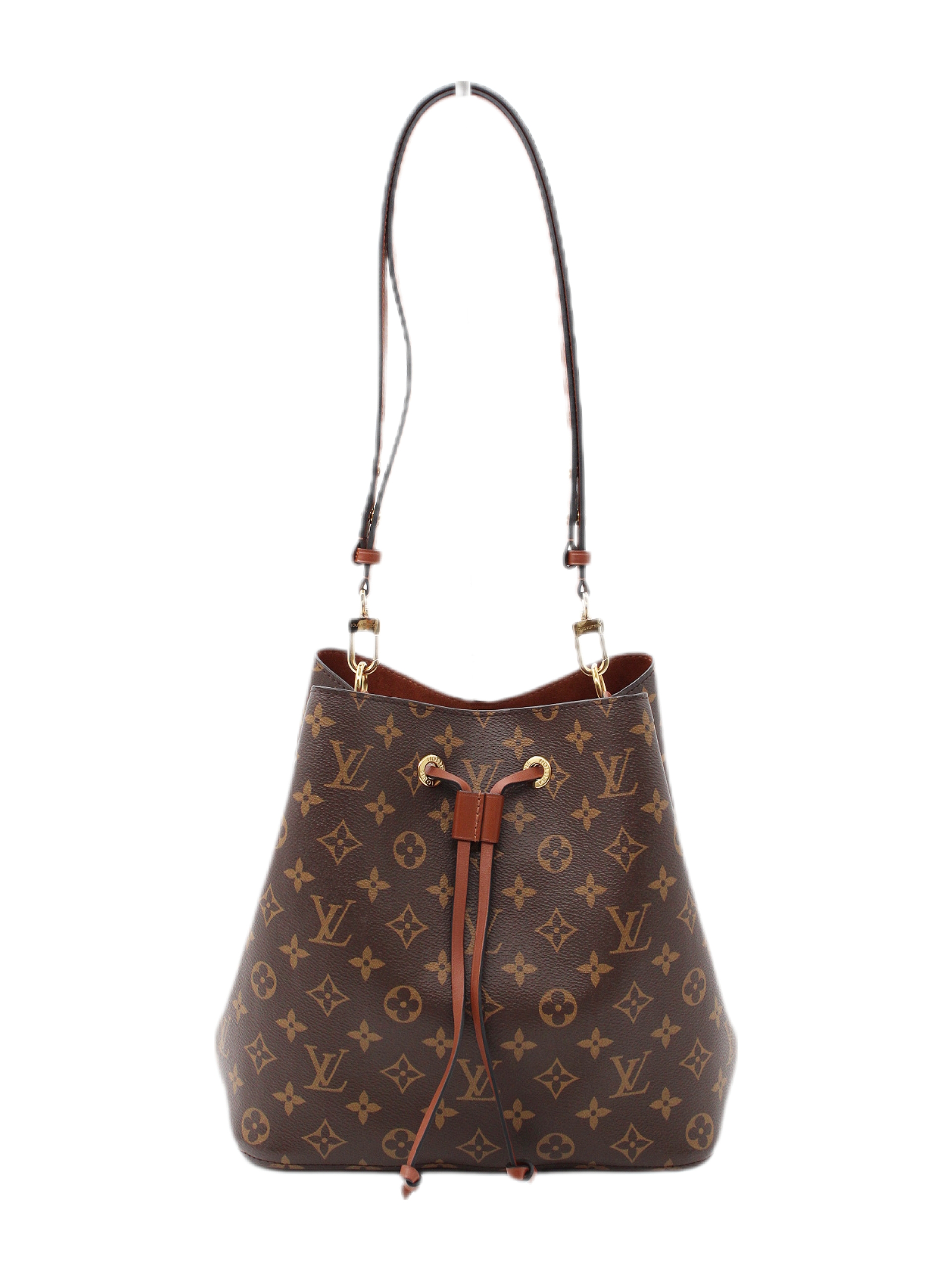 Borsa Louis Vuitton NéoNoé MM in monogram ed inserti marrone thumb