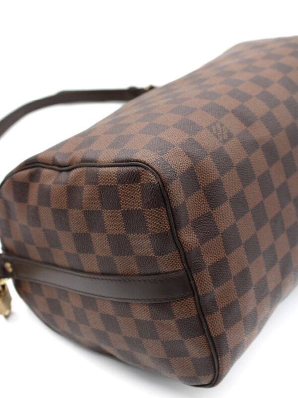 Bauletto Louis Vuitton Speedy 30 bandouliere in damier ebene