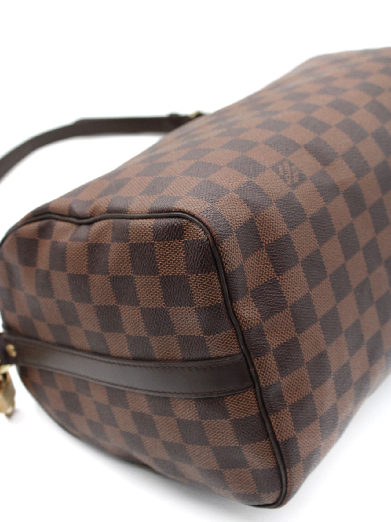 Bauletto Louis Vuitton Speedy 30 bandouliere in damier ebene thumb