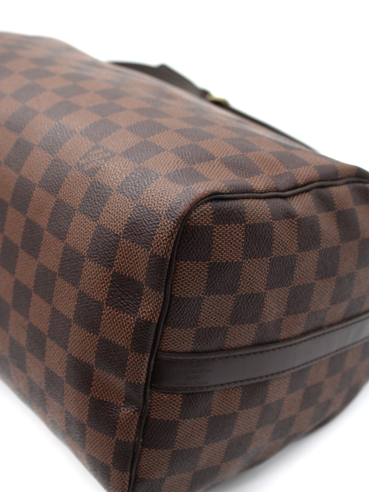 Bauletto Louis Vuitton Speedy 30 bandouliere in damier ebene thumb