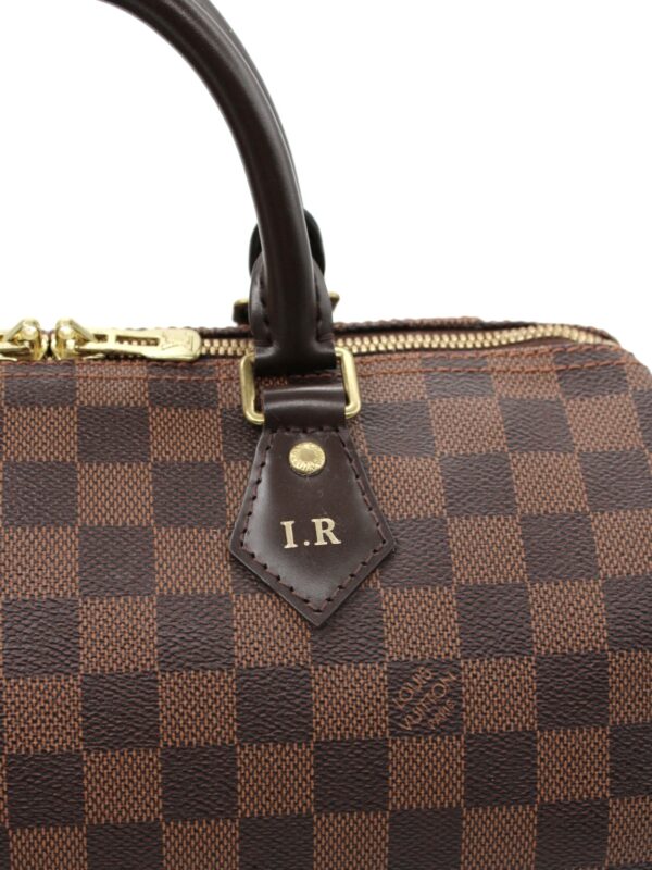 Bauletto Louis Vuitton Speedy 30 bandouliere in damier ebene