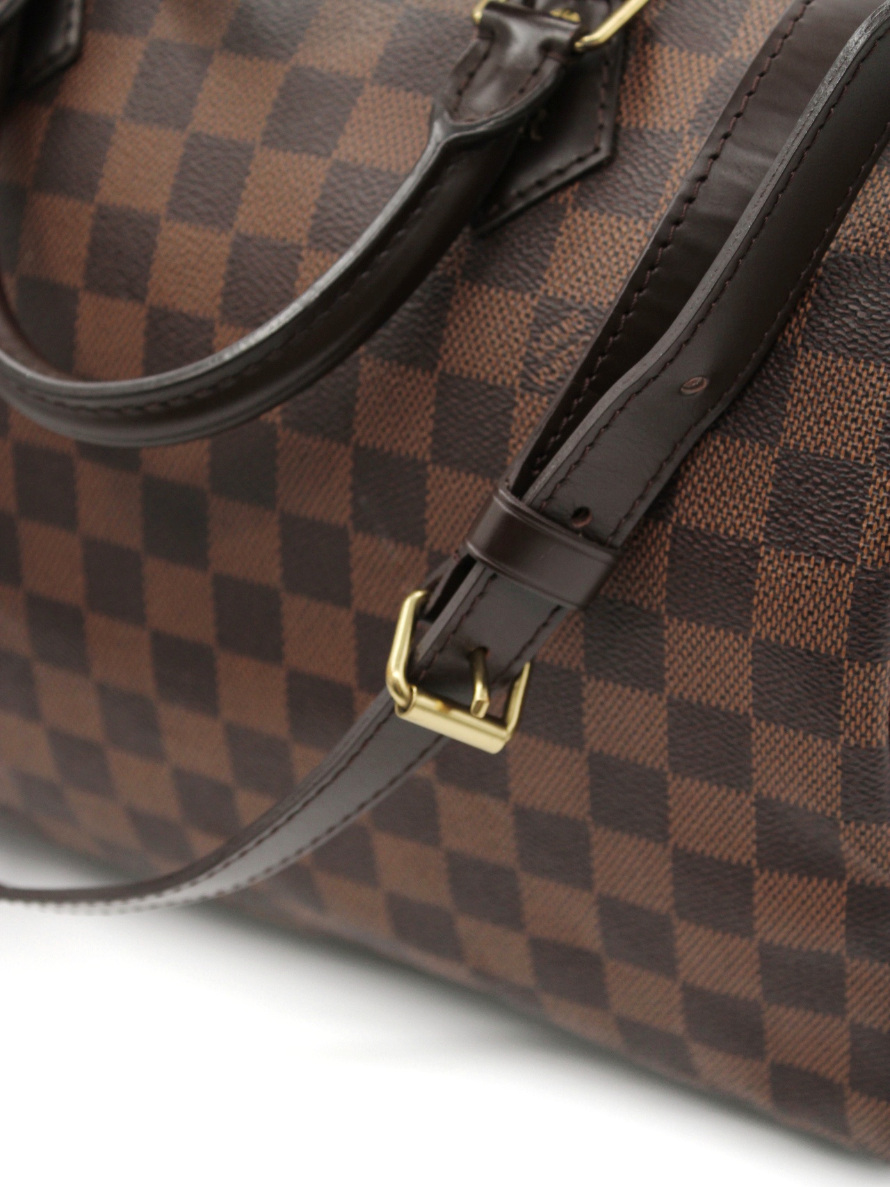 Bauletto Louis Vuitton Speedy 30 bandouliere in damier ebene thumb