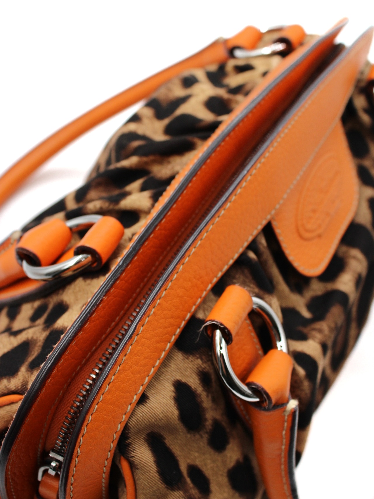 Borsa Dolce e Gabbana in tessuto leopardato thumb