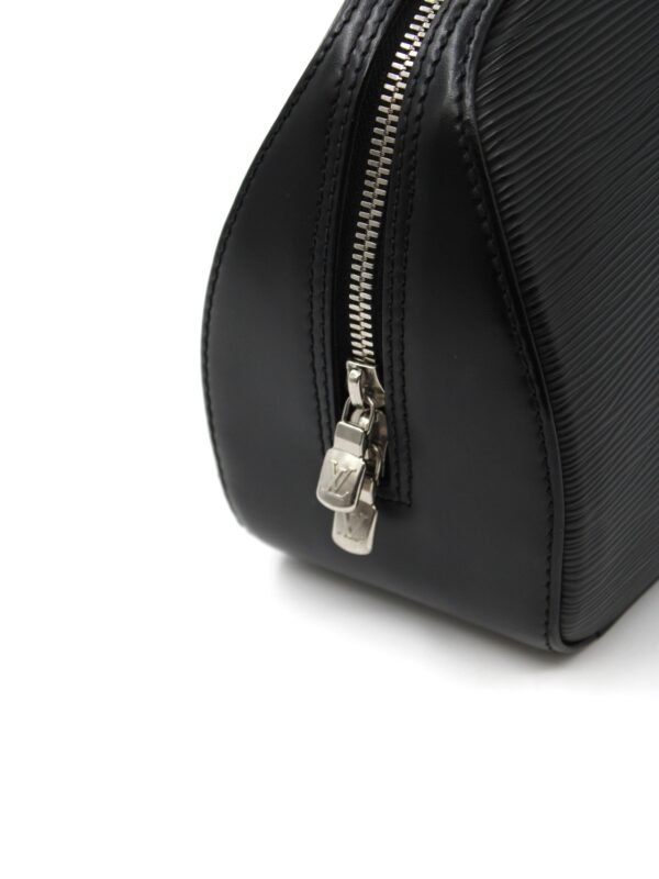 Borsa Louis Vuitton Jasmine in pelle Epi nera