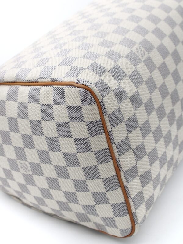 Borsa Louis Vuitton Speedy 35 Damier azur
