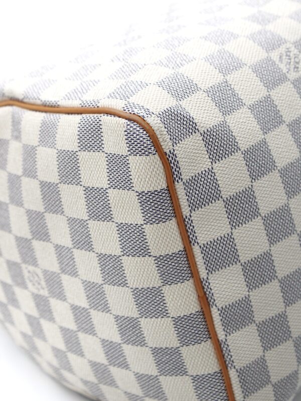 Borsa Louis Vuitton Speedy 35 Damier azur