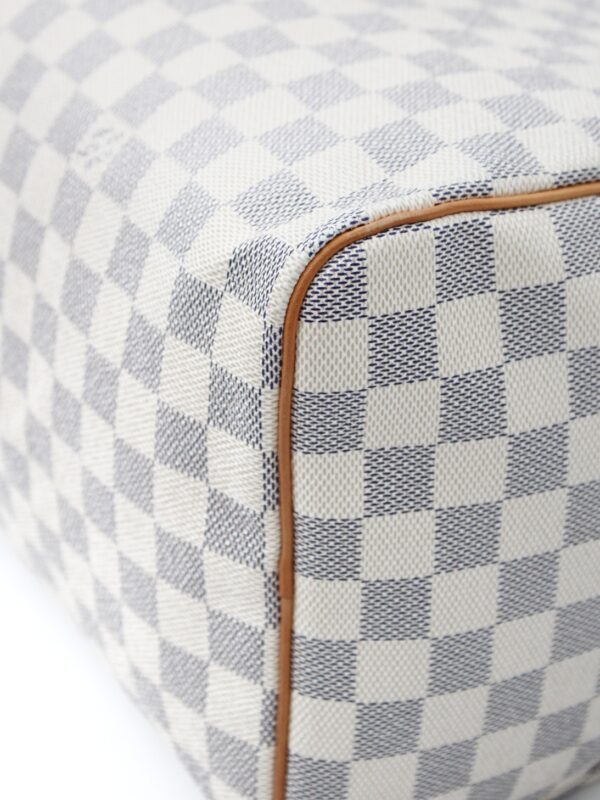 Borsa Louis Vuitton Speedy 35 Damier azur