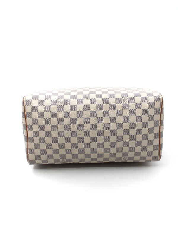 Borsa Louis Vuitton Speedy 35 Damier azur