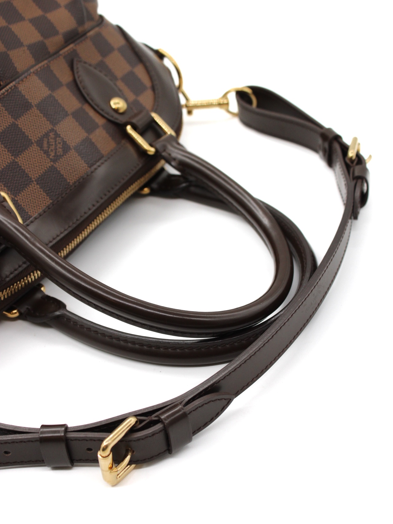 Borsa Louis Vuitton Trevi PM in damier ebene thumb