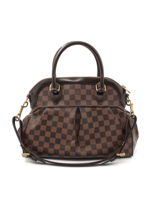 Borsa Louis Vuitton Trevi in damier ebene