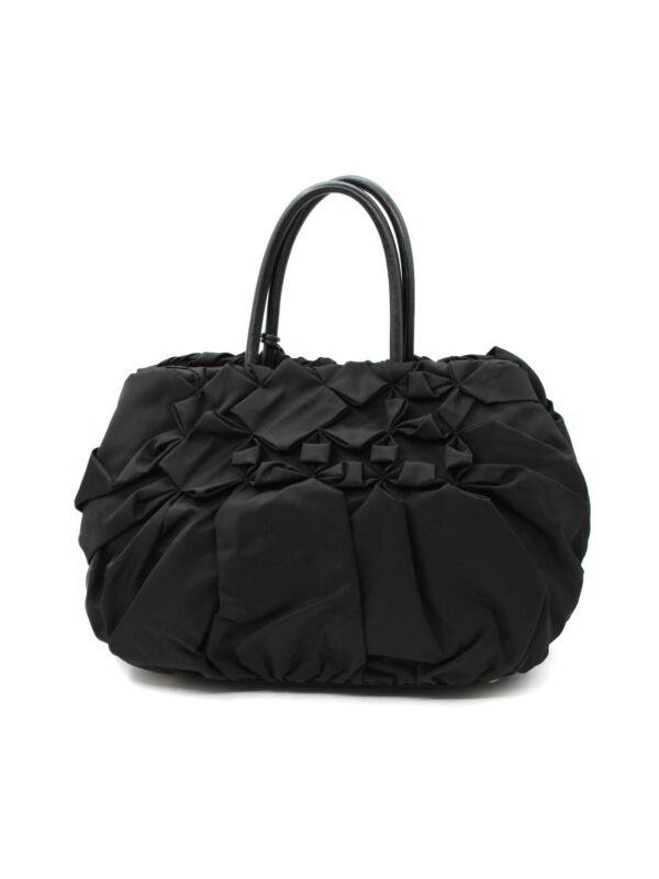 Borsa Prada in tela vela arricciata
