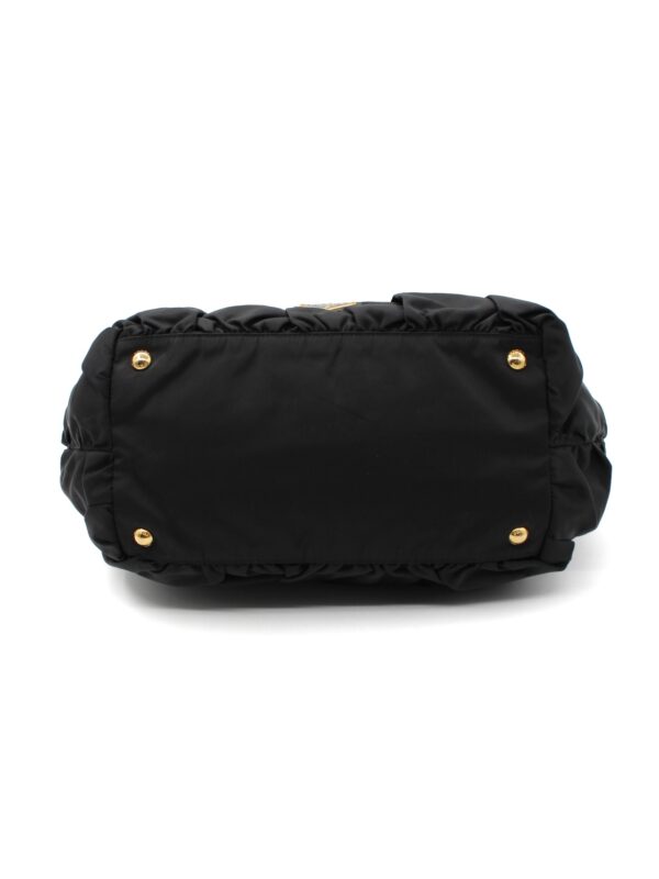 Borsa Prada in tela vela arricciata