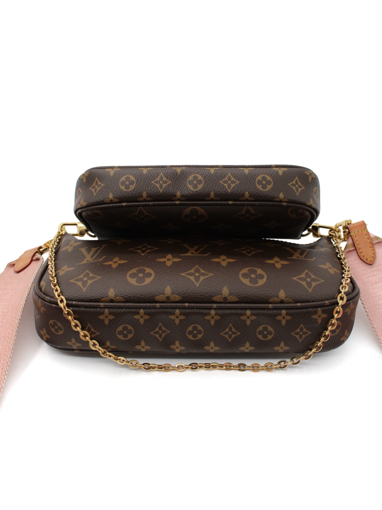 Louis Vuitton Multi pochette monogram rosa thumb