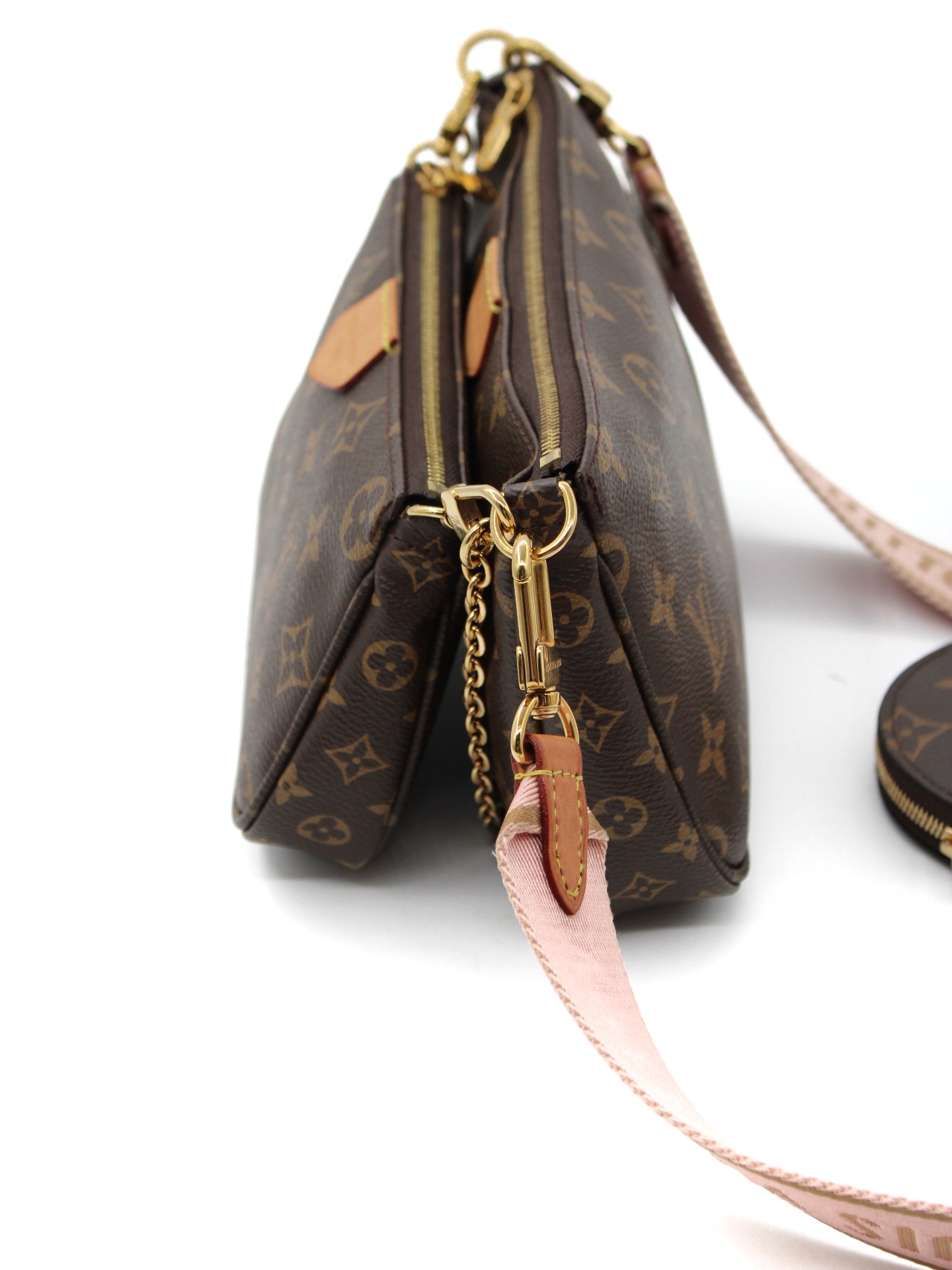 Louis Vuitton Multi pochette monogram rosa thumb