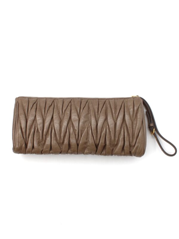 Pochette Miu Miu in pelle Matelassé