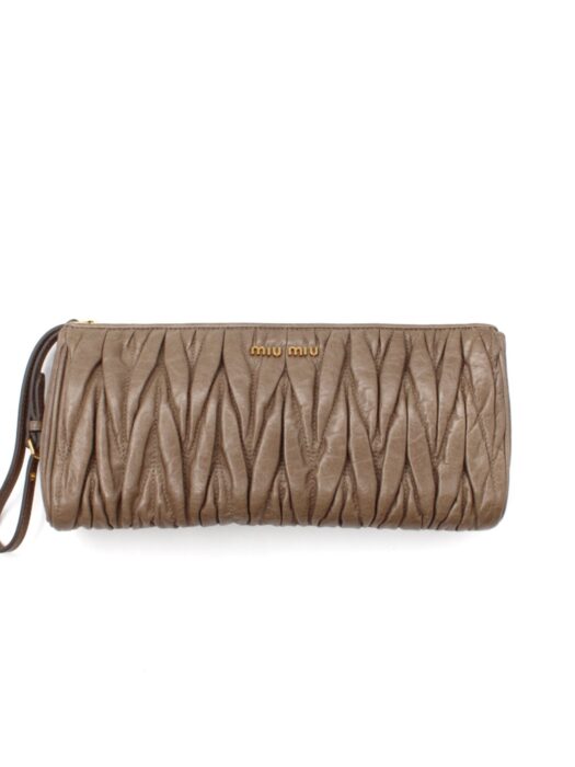 Pochette Miu Miu in pelle Matelassé