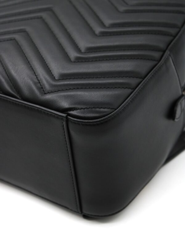 Zaino Gucci Marmont in pelle nera