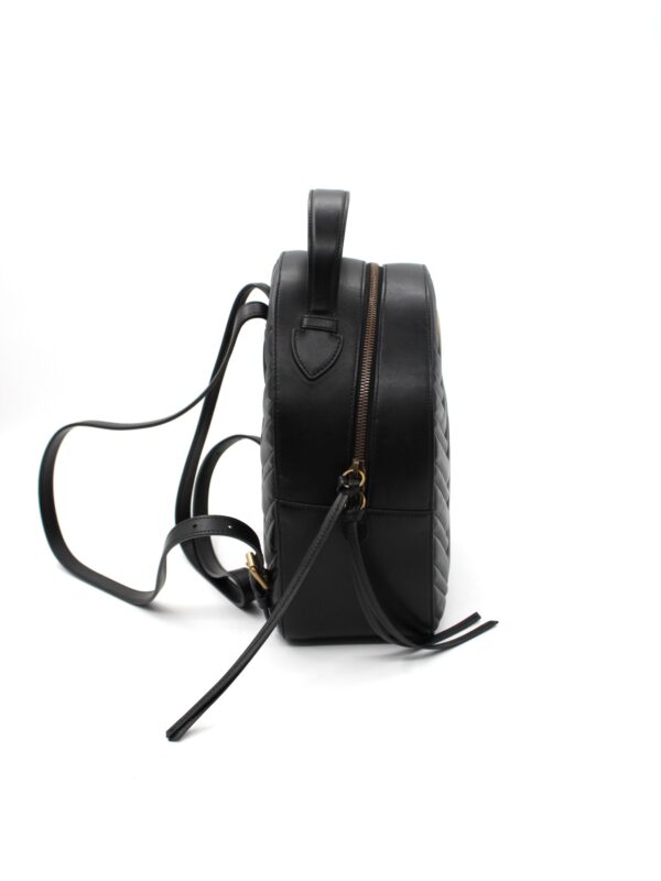 Zaino Gucci Marmont in pelle nera