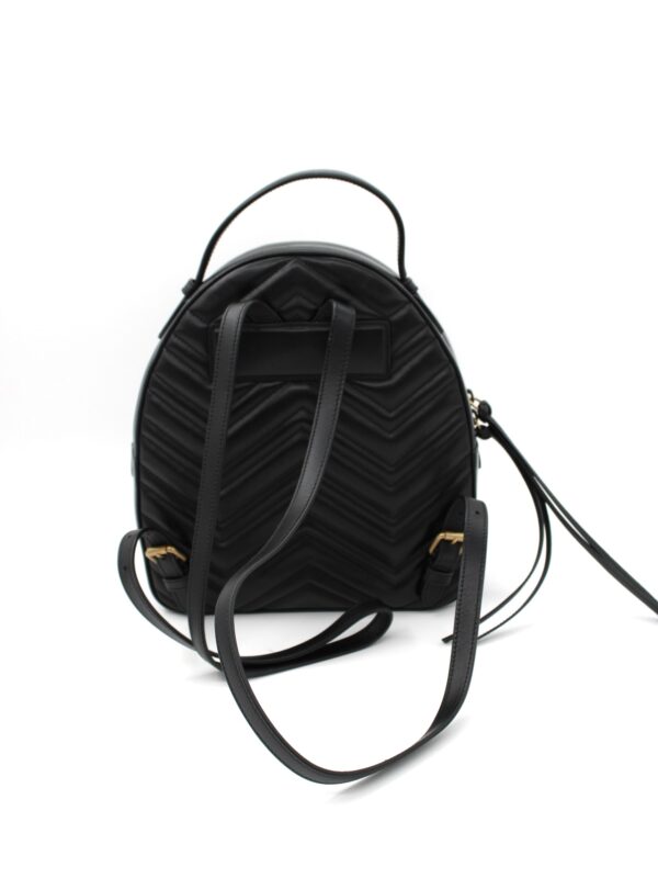 Zaino Gucci Marmont in pelle nera