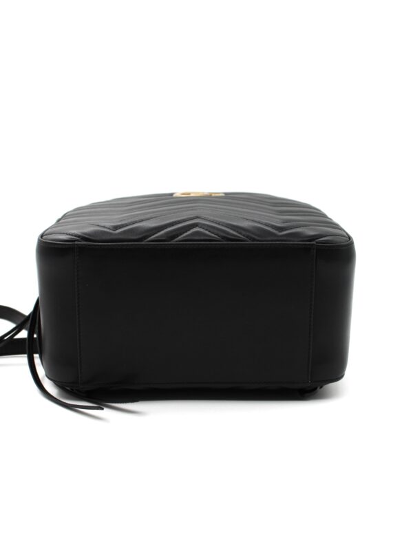 Zaino Gucci Marmont in pelle nera