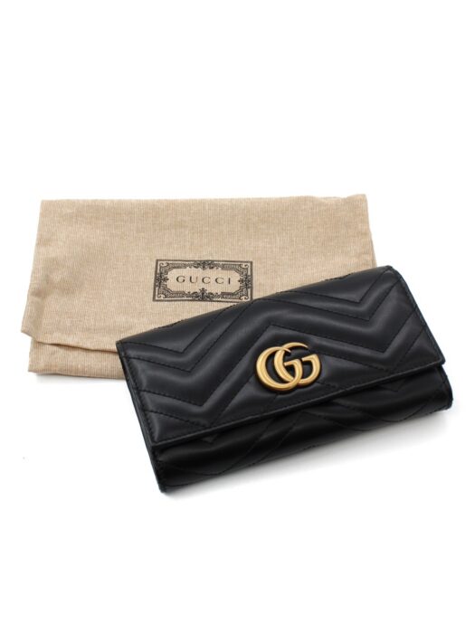 Portafoglio Gucci Marmont Nero