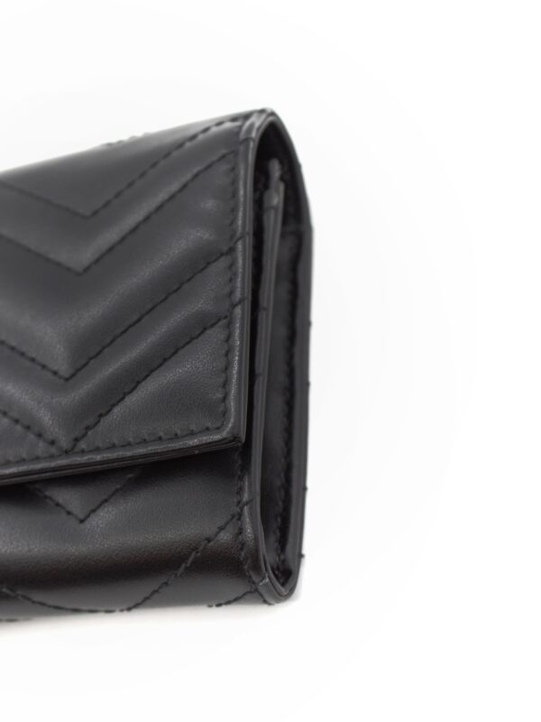 Portafoglio Gucci Marmont Nero