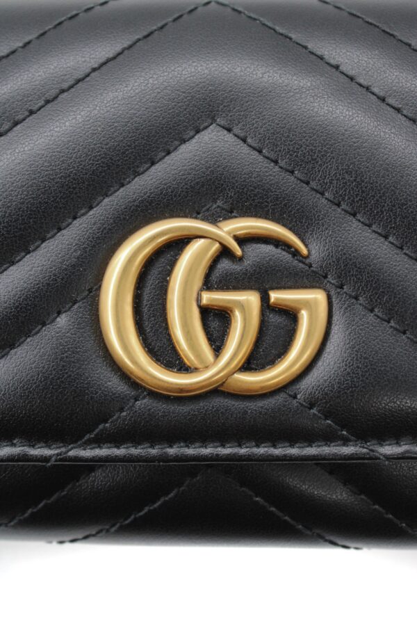 Portafoglio Gucci Marmont Nero