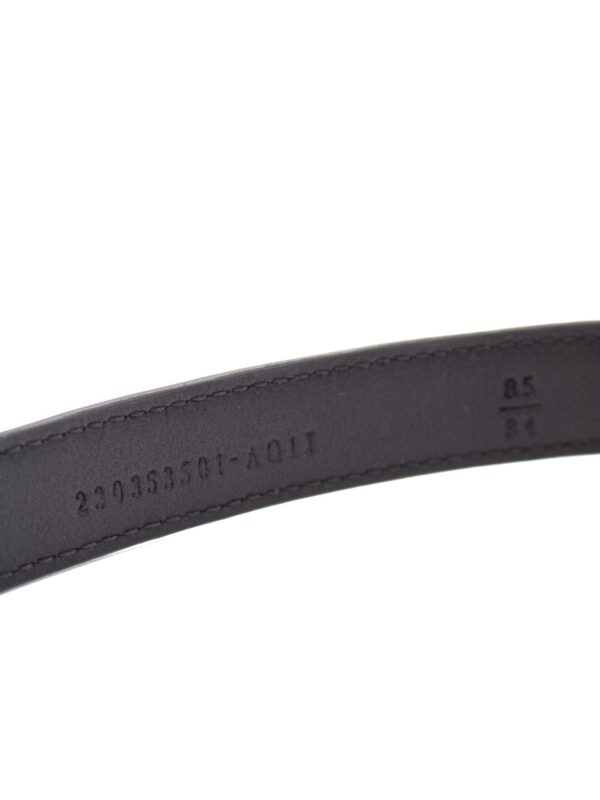 Cintura Fendi FF In Pelle Marrone e Nera