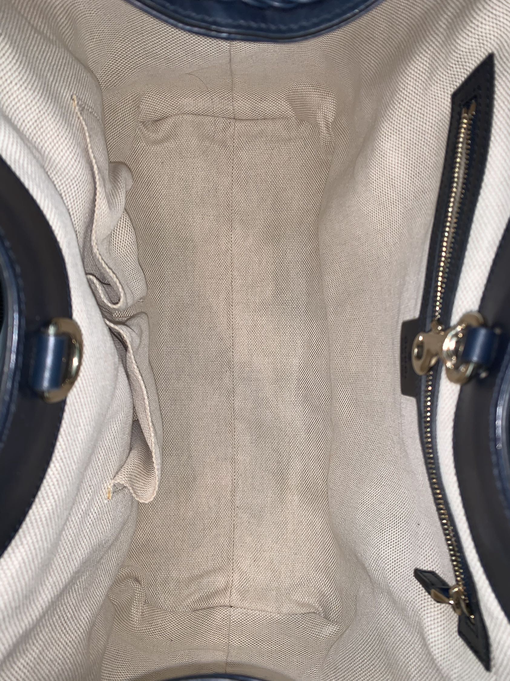 Borsa Gucci Brik GG Blu thumb