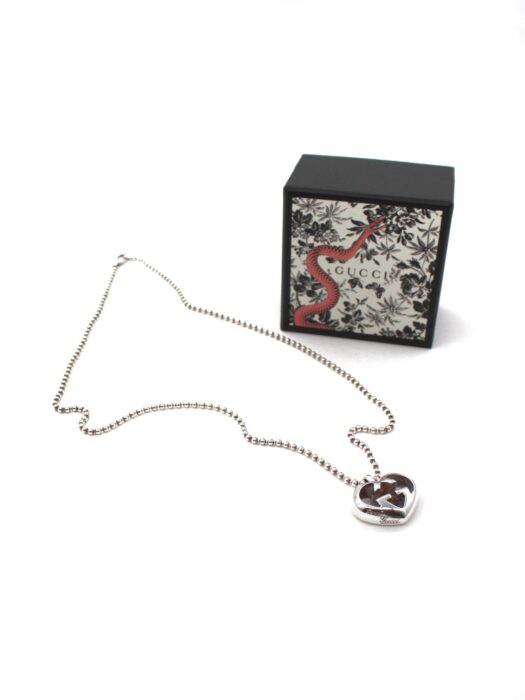 Collana Gucci Cuore Interlocking Large