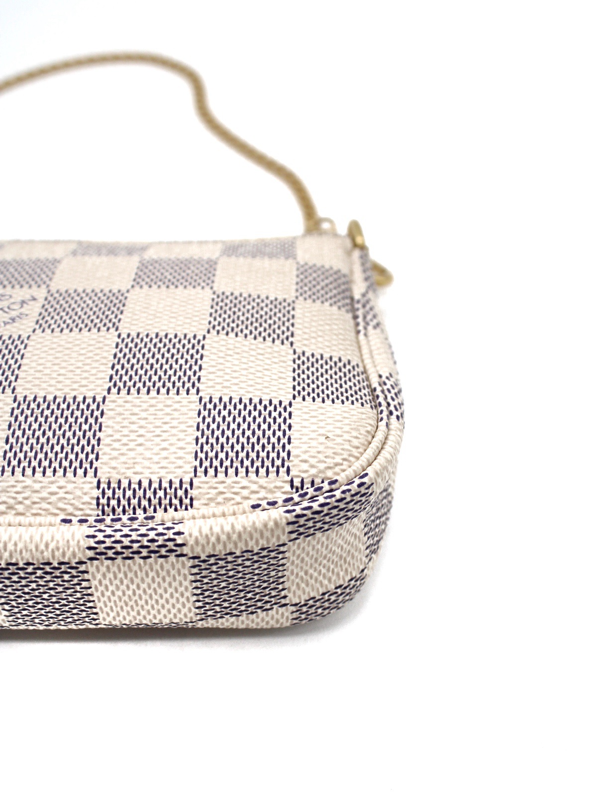 Pochette Louis Vuitton Mini Accessoires Damier Azur thumb