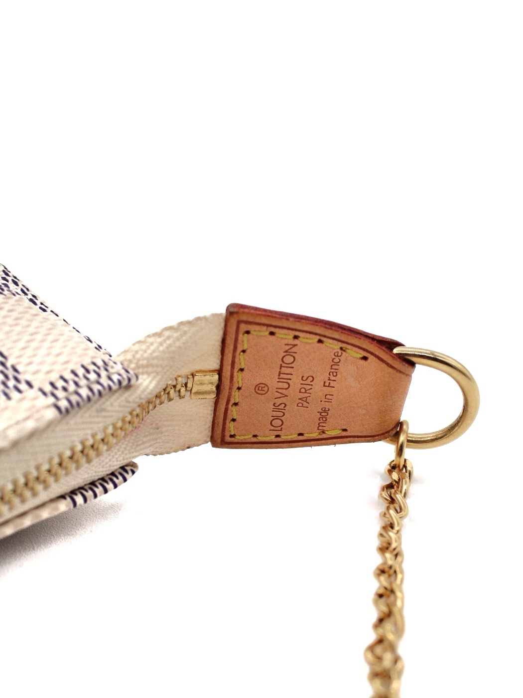 Pochette Louis Vuitton Mini Accessoires Damier Azur thumb