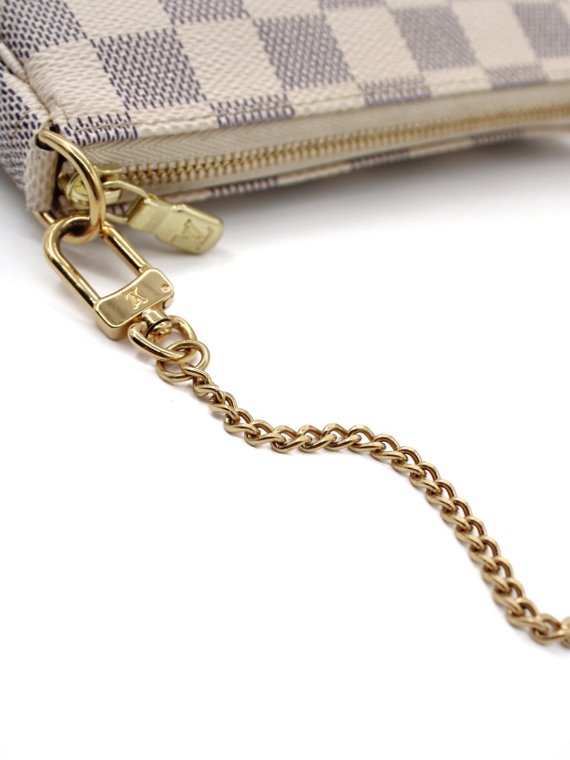 Pochette Louis Vuitton Mini Accessoires Damier Azur thumb