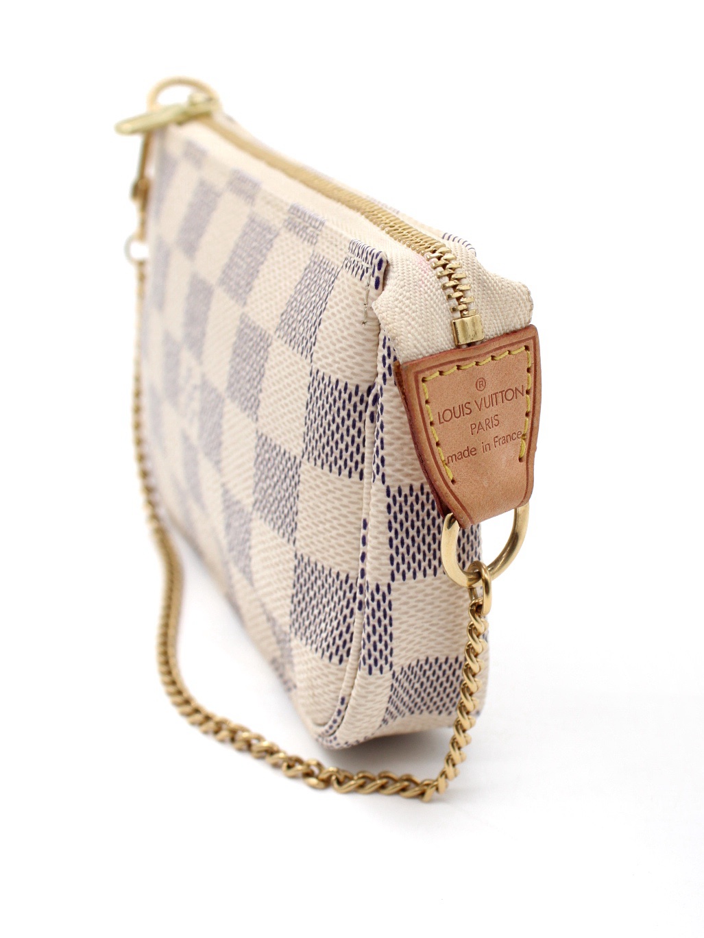 Pochette Louis Vuitton Mini Accessoires Damier Azur thumb