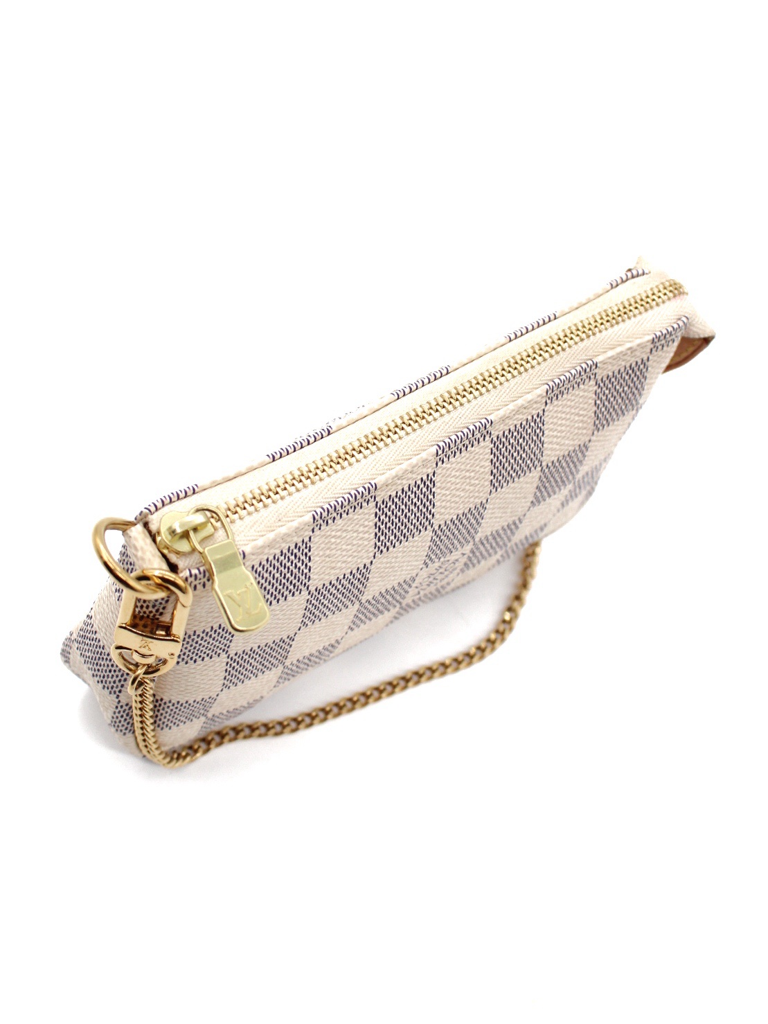 Pochette Louis Vuitton Mini Accessoires Damier Azur thumb