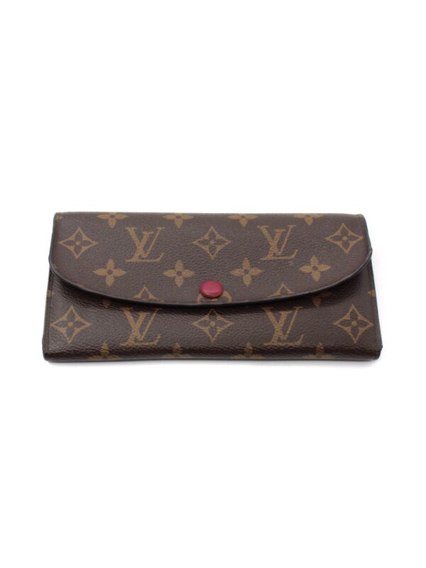 Portafoglio Louis Vuitton Emilie Monogram Fucsia