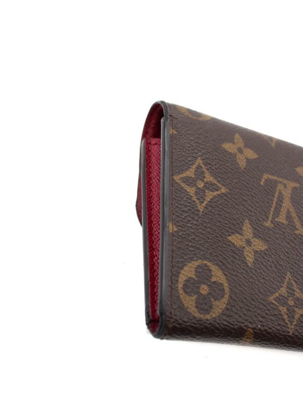 Portafoglio Louis Vuitton Emilie Monogram Fucsia