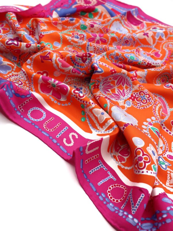 Foulard Louis Vuitton In Seta