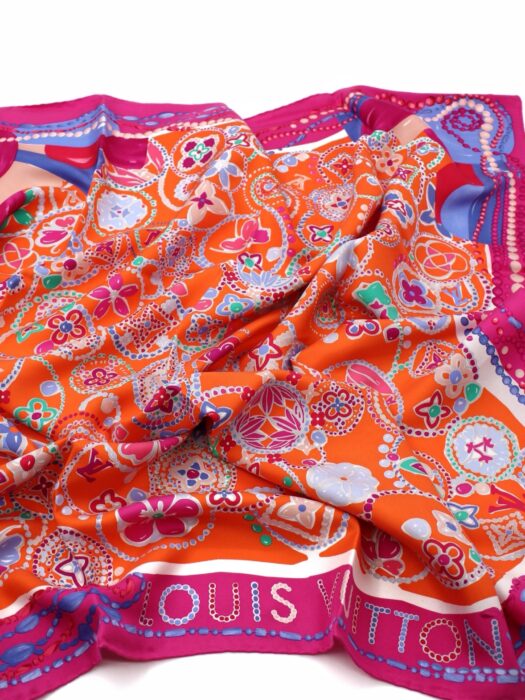 Foulard Louis Vuitton In Seta