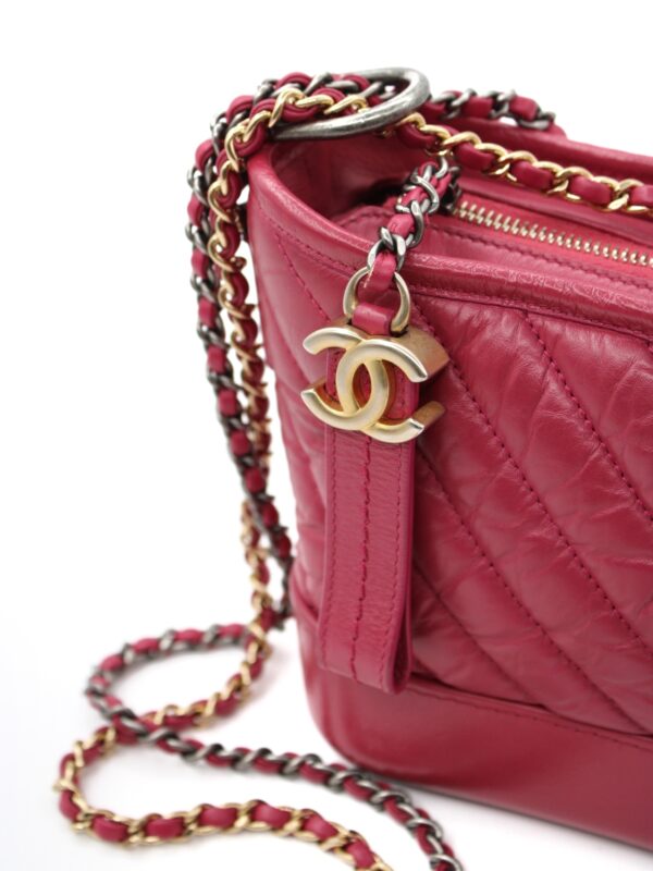 Borsa Chanel Gabrielle Chevron Small