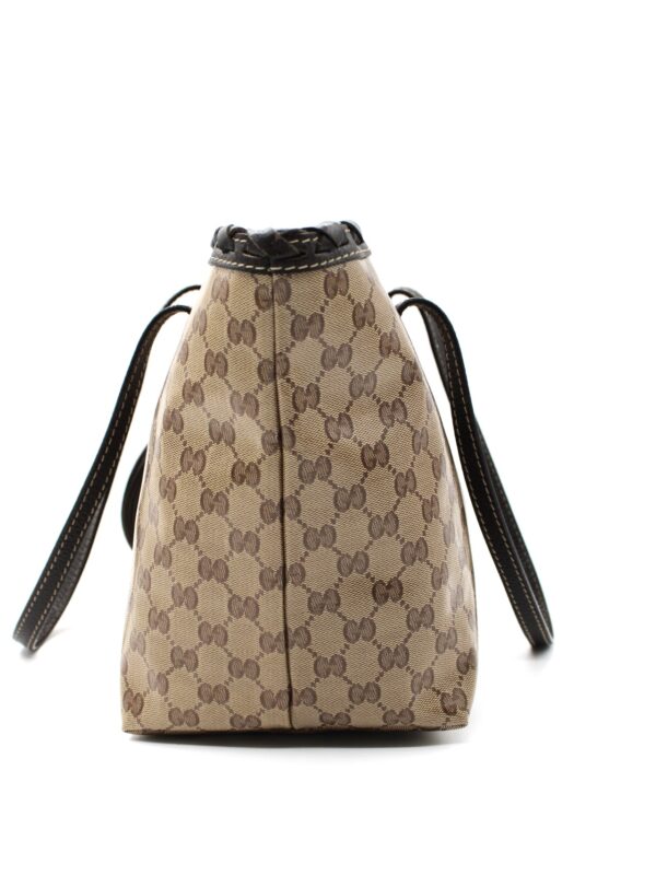 Borsa Gucci Bamboo in tela Crystal